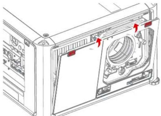 Barco Hodr - Retrait du filtre avant - 1