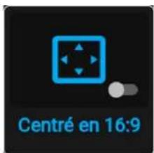 Barco Hodr - Comment activer le préréglage d'image 16:9 centré - 2