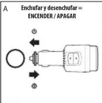 NGS Spark BT Hero - ENCENDIDO / APAGADO - 1