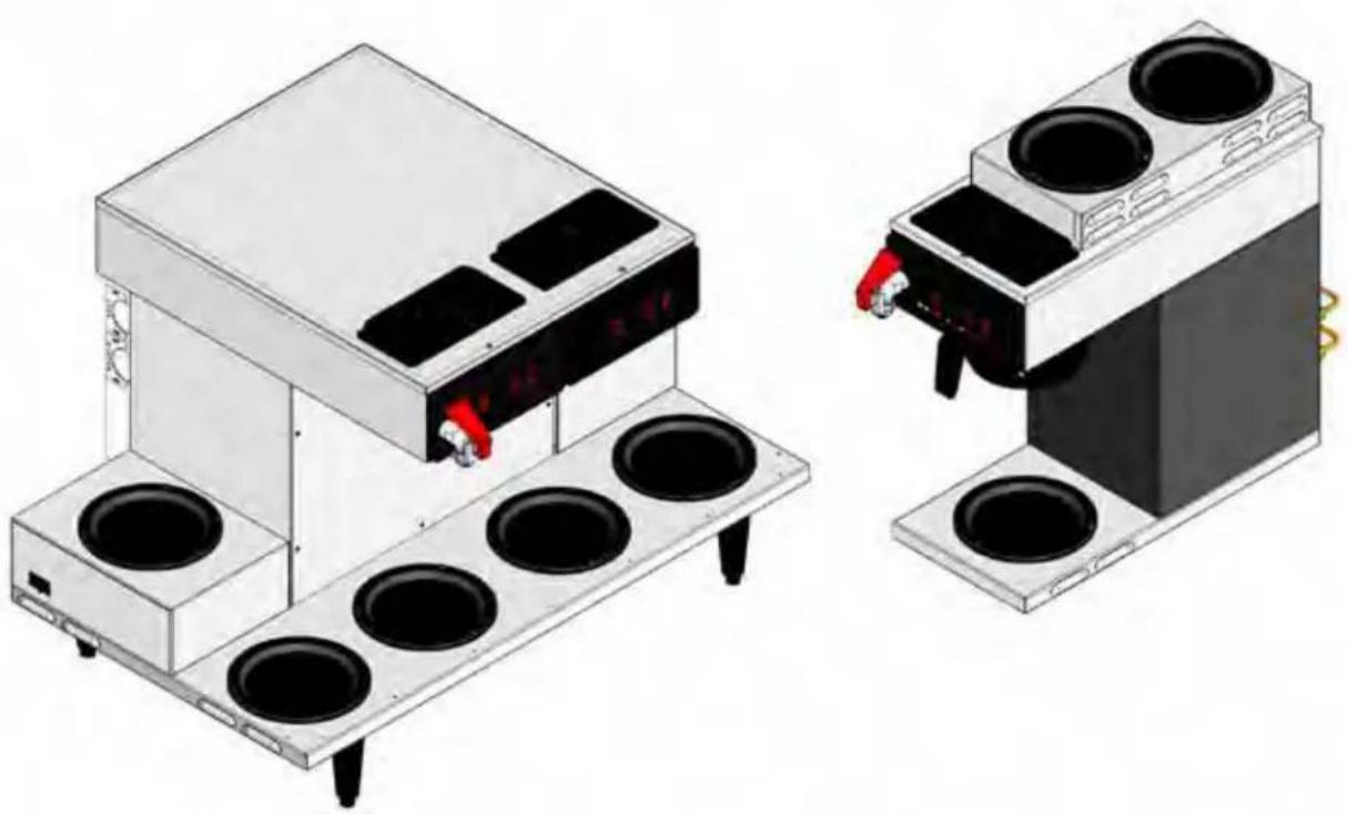 Bunn CWT15-APS - C、CT CWTF 系列包括 DV、APS/TC/TS 、 - 1
