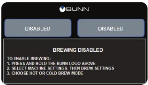 Bunn ICB Twin - INSTALLATION INITIALE - 1