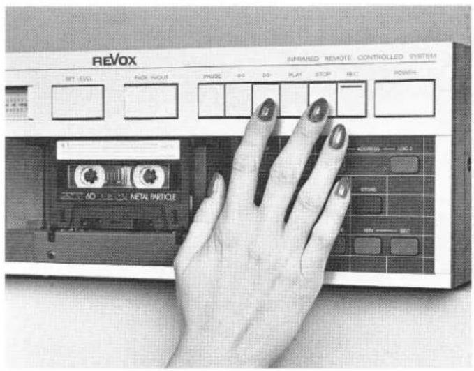 REVOX B215 - Laufwerkbedienung - 1