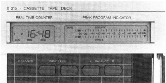 REVOX B215 - A Storing current tape location - 1