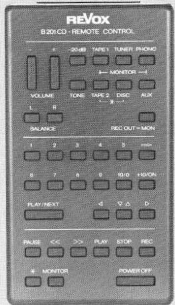 REVOX B215 - TÉLÉCOMMANDES - 2