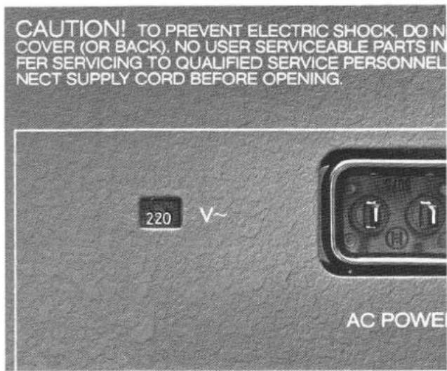 REVOX B215 - Checks before first time operation - 1