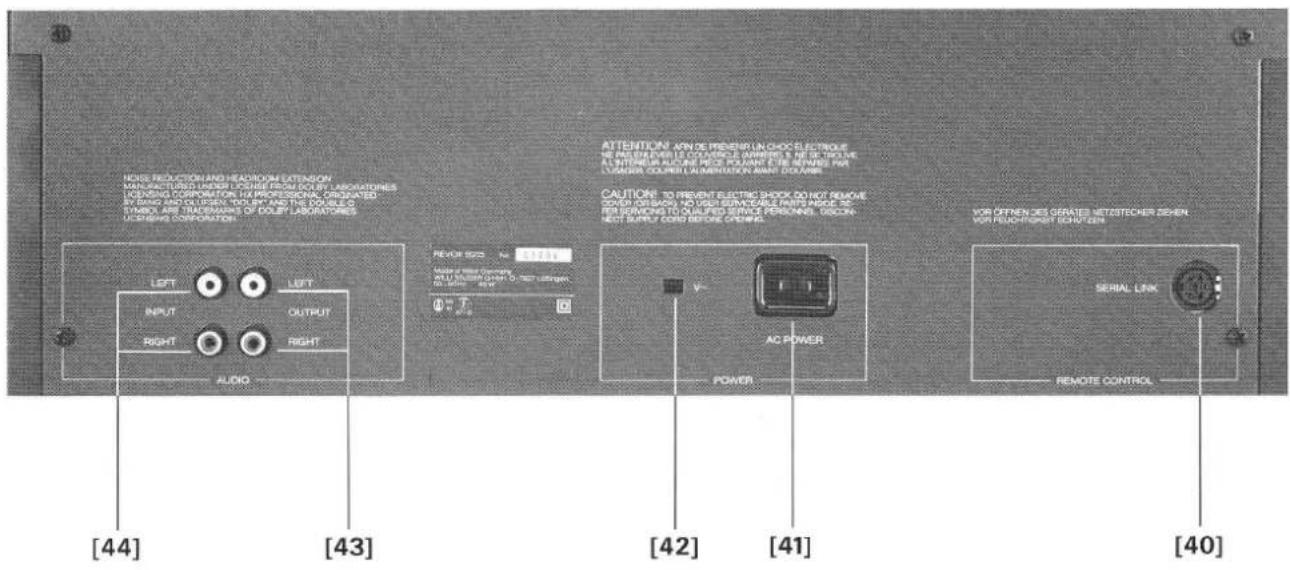 REVOX B215 - MODE D'EMPLOI - 1