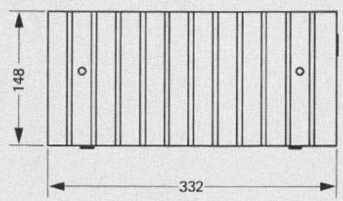REVOX B215 - Dimensions (mm) - 2