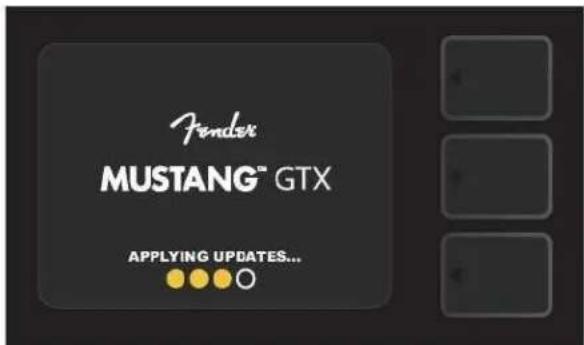 FENDER Mustang GTX100 - MISE À JOUR DU FIRMWARE ET RESTAURATION DES PARAMÈTRES USINE - 4