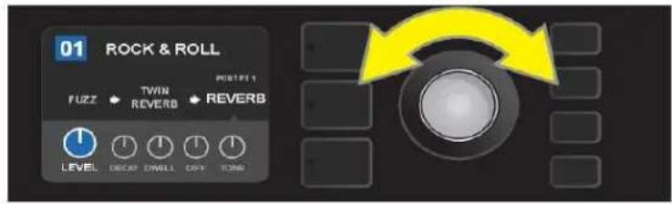 FENDER Mustang GTX100 - MODIFICATION DES PARAMÈTRES DES EFFETS - 2