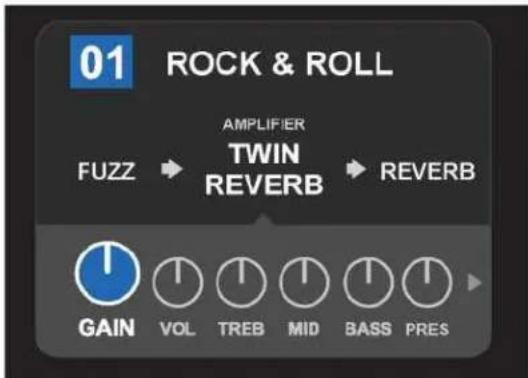 FENDER Mustang GTX100 - TOUCHES DE NIVEAU - 3