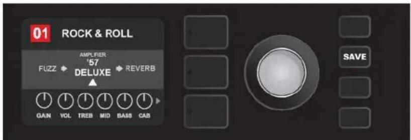 FENDER Mustang GTX100 - REEMPLACEMENT DES MODÈLES D'AMPLIFICATION PRÉRÉGLÉES - 4
