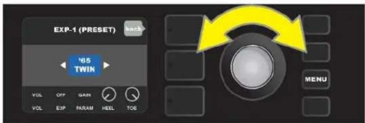 FENDER Mustang GTX100 - PARAMÉTRAGE DES PRÉRÉGLAGES (PRESET SETTINGS) - 1