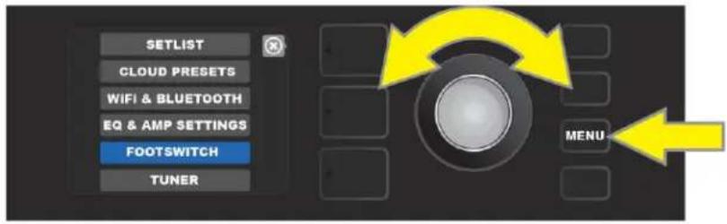 FENDER Mustang GTX100 - MODE PRÉRÉGLAGES (PRESETS) - 3