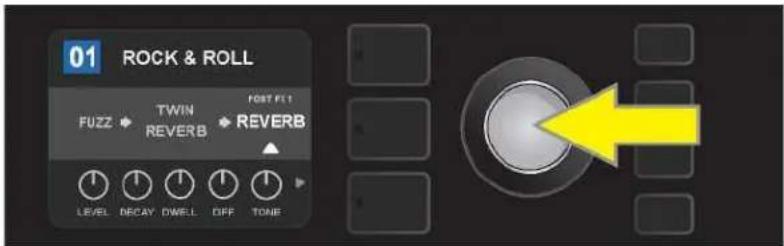 FENDER Mustang GTX100 - SUPPRIMER UN EFFET - 1