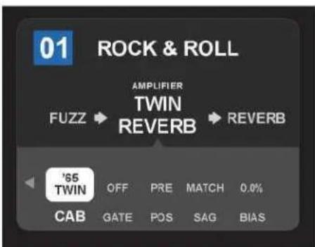 FENDER Mustang GTX100 - RÉGLAGE DES BOUTONS DE COMMANDE DU MODÈLE D'AMPLIFICATEUR - 5