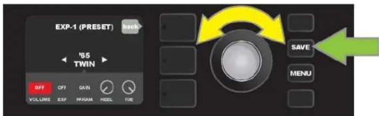 FENDER Mustang GTX100 - PARAMÉTRAGE DES PRÉRÉGLAGES (PRESET SETTINGS) - 8