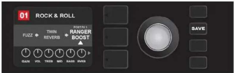 FENDER Mustang GTX100 - REEMPLACER UN EFFET - 1