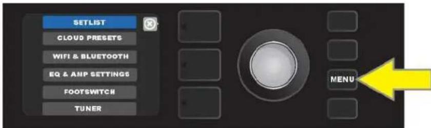 FENDER Mustang GTX100 - PARAMÉTRAGE D'ÉGALISATION ET D'AMPLIFICATION (EQ &amp; AMP SETTINGS) - 1