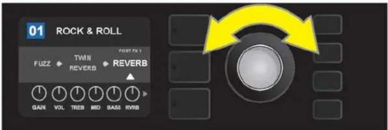 FENDER Mustang GTX100 - MODIFICATION DES EFFETS - 2