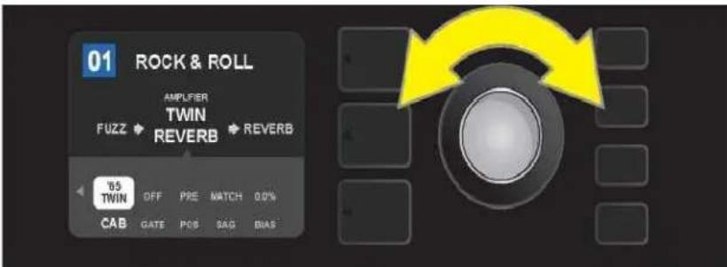 FENDER Mustang GTX100 - RÉGLAGE DES BOUTONS DE COMMANDE DU MODÈLE D'AMPLIFICATEUR - 6