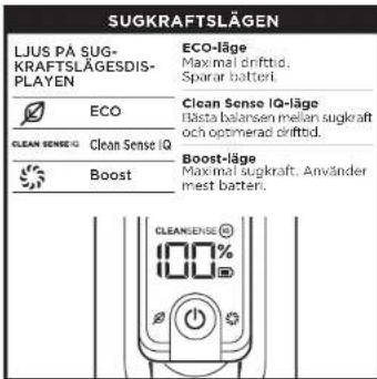 SHARK IZ400DE - OM DITT JONBATTERIPAKET - 1