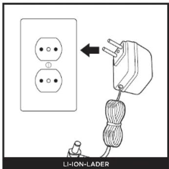 SHARK IZ400DE - GEBRUIK DE LI-ION-LADER - 1