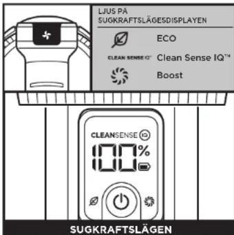 SHARK IZ400DE - INSTÄLLNINGAR - 2