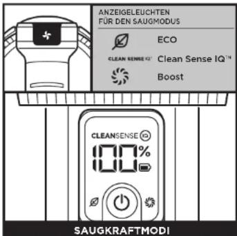 SHARK IZ400DE - EINSTELLUNGEN - 2
