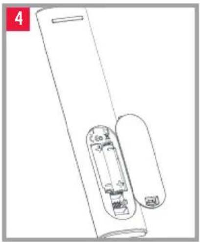 ONE FOR ALL Essence TV URC 1211 - DEUTSCH BATTERIEN - 6