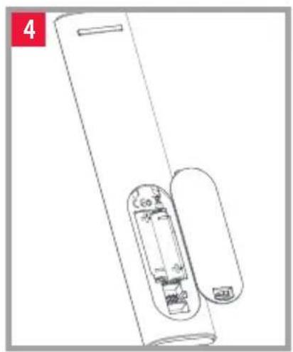 ONE FOR ALL Essence TV URC 1211 - DEUTSCH BATTERIEN - 3