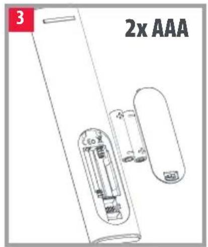 ONE FOR ALL Essence TV URC 1211 - DEUTSCH BATTERIEN - 11
