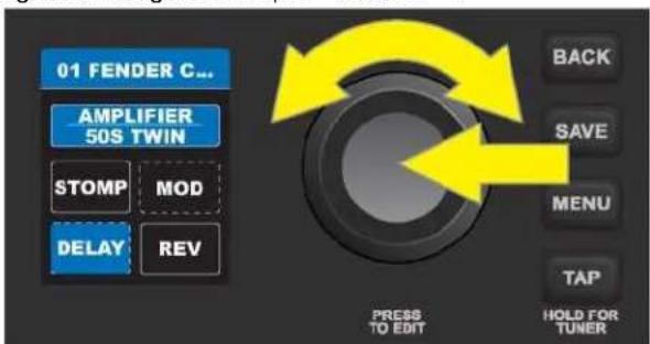 FENDER Mustang LT50 - REEMPLACER, AJOUTER ET SUPPRIMER UN EFFET - 10