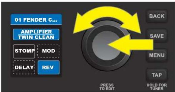FENDER Mustang LT40S - REMLACER, AJOUTER ET SUPPRIMER UN EFFET - 3