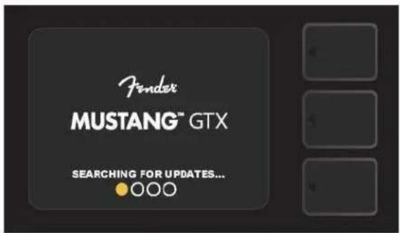 Finder MUSTANG™ GTX SEARCHING FOR UPDATES... ○○○