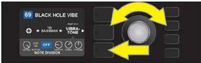 69 BLACK HOLE VIBE 759 POST FIX1 BASSMAN VIBRA- TONE 6.87 OFF LEVEL ROTOR DEPTH PODA PHASE NOTE DIVISION
