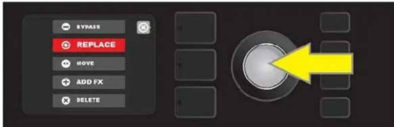 FENDER Mustang GTX50 - REEMPLACER UN EFFET - 2