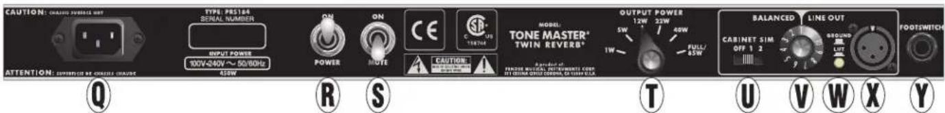 CAUTION: CHASSIC SERVICE HOT TYPE: PR5184 SERIAL NUMBER ON ON CE S TONE MASTER® TWIN REVERB® MODEL: TONE MASTER® TWIN REVERB® OUTPUT POWER 12W 22W 5W 7 40W FULL/ 85W BALANCED LINE OUT CABINET SIM OFF 1 2 GROUND LUT FOOTS SWITCH ATTENTION: SUPERIOR OF CREASE CHARGE OUTPUT POWER 12W 22W 5W 7 40W 1W R S A product of FROSE MANUAL INVESTMENTS CORP. SIT DIVISION OUTPUT COMPL. OF 3/19/19/19/19/19/19/19/19/19/19/19/19/19/19/19/19/19/19/19/19/19/19/19/19/19/19/19/19/19/19/19/19/19/19/ Q R S T U V W X Y