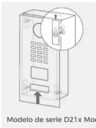 DoorBird D21x - MONTAJE DEL PANEL FRONTAL - 3