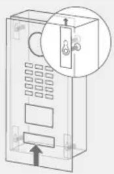DoorBird D21x - FRONTBLENDE MONTIEREN - 3