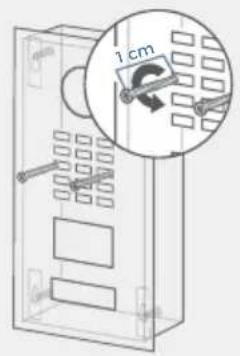 DoorBird D21x - RETRAIT DU BOITIER - 2