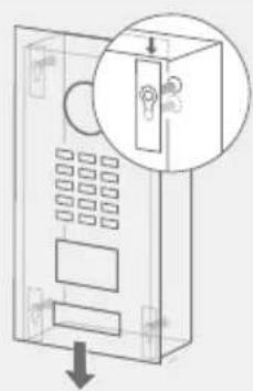 DoorBird D21x - FRONTBLENDE MONTIEREN - 4