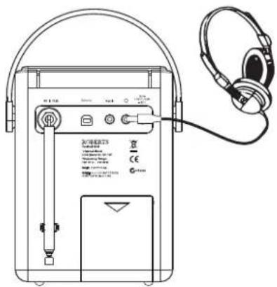 ROBERTS Mini Bleu Marine - Prise casque - 2