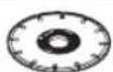 BOSCH GWS 12V-76 c - Hiomatarvike Materiaali - 4
