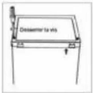 Exquisit KS117-V-040E - Inversion des charnières de la porte - 1