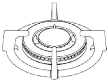 Simfer BIH 6404 - Wok Herd \* - 1