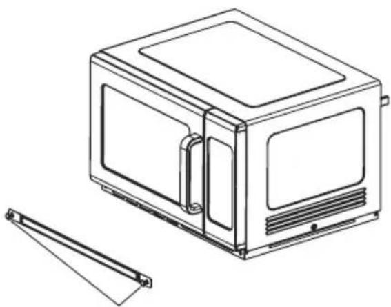Hendi 281444 - How to remove and re-install the air filter (Only for item no. 281369) - 2