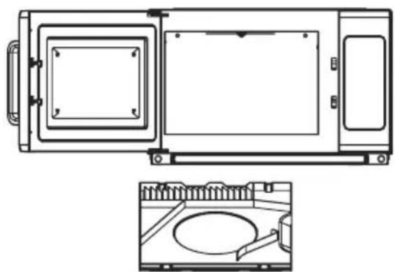 Hendi 281444 - Montieren der Abdeckung des Magnetrons - 4