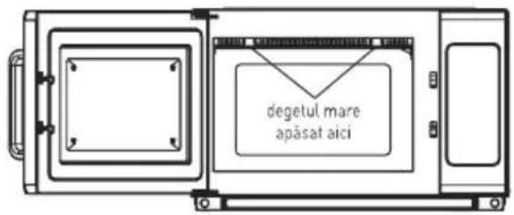 Hendi 281444 - Demontarea scutului pentru stropi Reinstalarea scutului pentru stropi - 1