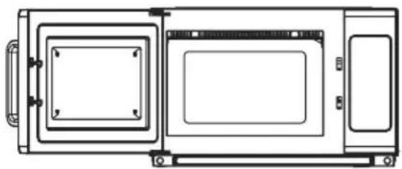 Hendi 281444 - Rimozione copertura del magnetron Rimontaggio della copertura del magnetron - 7