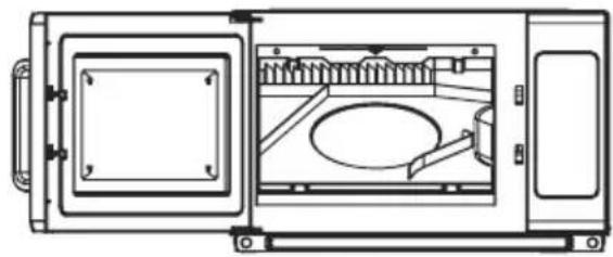 Hendi 281444 - Montieren der Abdeckung des Magnetrons - 1